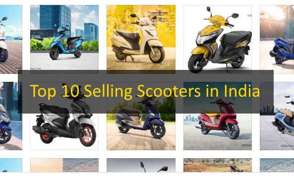 Top 10 Selling Scooters in India
